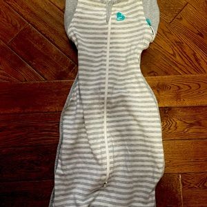 Love To Dream Swaddle UP 50/50 Transition Bag, Patented Zip-Off Wings Sleep Sack